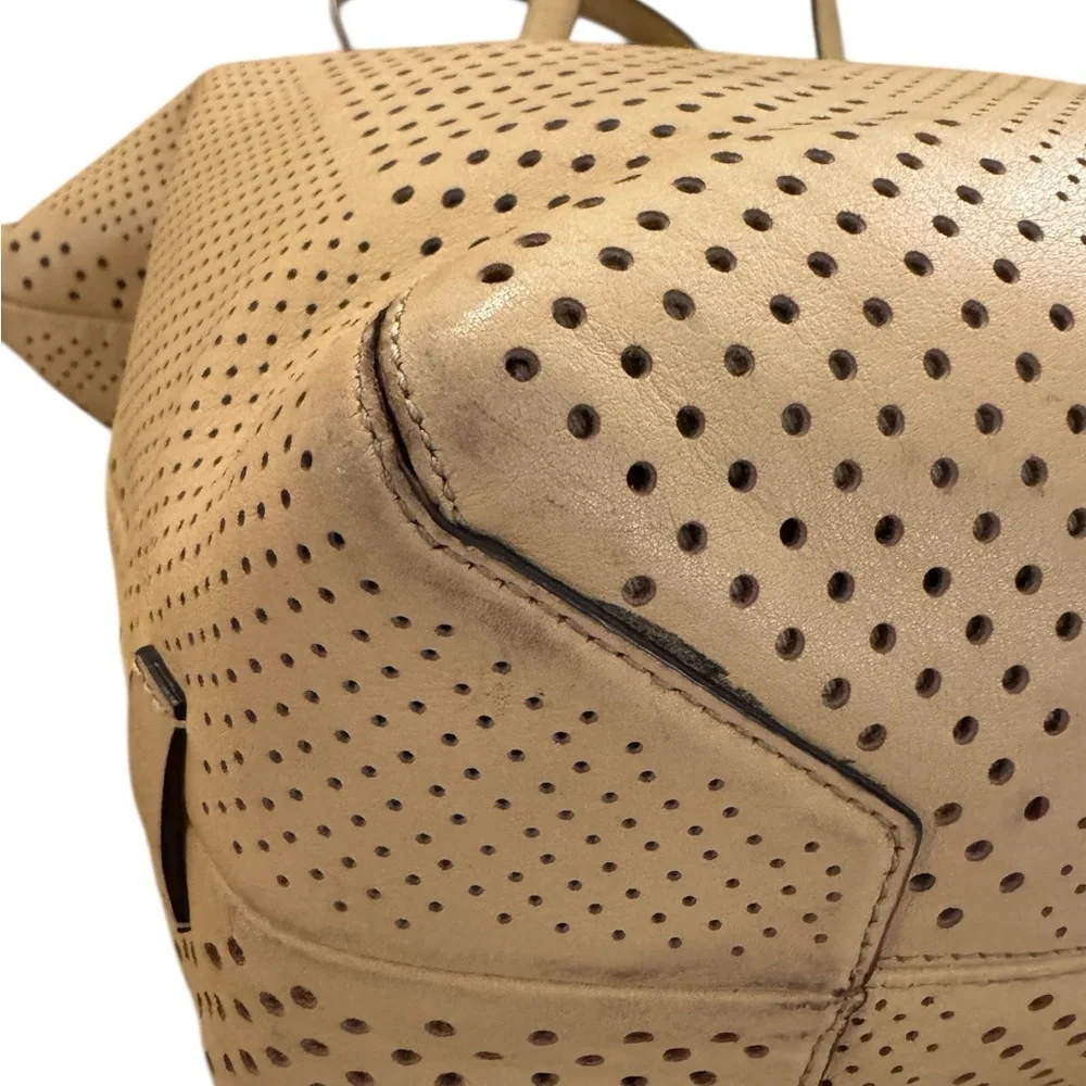 Coach Bleecker Cooper Perforated Leather Satchel 2013